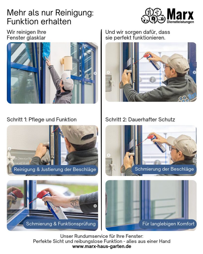 Fensterpflege